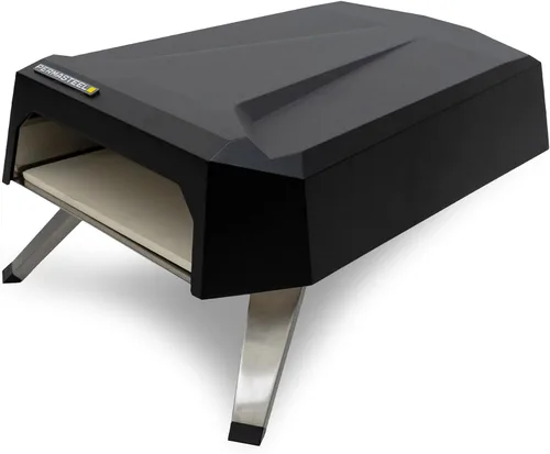 Miniatura 10 de Permasteel Horno de pizza de gas de 12 pulgadas con tapa, horno de pizza para exteriores, horno de pizza de gas portátil para exteriores
