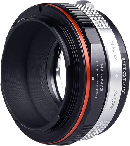 Miniatura 6 de PHOLSY Adaptador de Montura de Lente FTZ con Anillo de Control de Apertura para Lentes Nikon F (Tipo G) a Cuerpo de Cámara Nikon Z Compatible