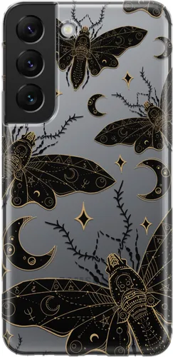 Miniatura 15 de Funda para teléfono compatible con Samsung Galaxy S25 S24 S23 Ultra S22 Plus S21 FE S20 Note 20 Witchcraft Dreamcatcher Tarot tarjetas, parachoques