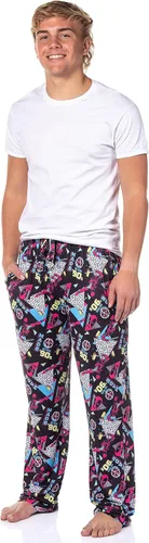 Miniatura 2 de Marvel Comics Deadpool Retro - Pantalones de pijama para hombre, hechos en los años 90