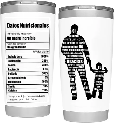 Miniatura 5 de 1step2dream Regalos cristianos españoles para mujeres, vaso religioso inspirador, cuidado personal, regalos de agradecimiento para mamá, novia