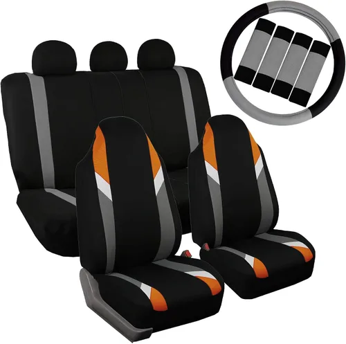 Miniatura 10 de FH Group Tres filas de 7 plazas, fundas de asiento de automóviles modernistas de alta calidad que se adaptan a la mayoría de automóviles, camiones