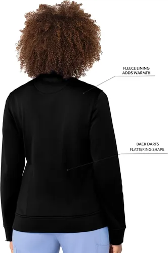 Miniatura 3 de Urbane Performance 9872 - Chaqueta de forro polar elástica de 3 piezas para mujer Azul Real