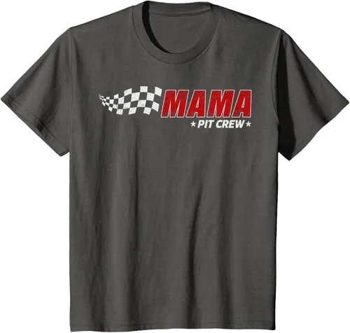 Miniatura 44 de Mama Pit Crew Race Car Birthday Family Matching Pit Crew Camiseta