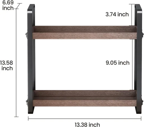 Miniatura 3 de HNRLOY Organizador de Mostrador de Baño, Organizador de Encimera de Baño, Estante de Encimera, Almacenamiento de Encimera, Organización