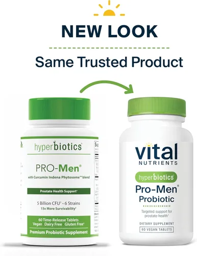 Miniatura 9 de Hyperbiotics Probióticos Vital Nutrients Pro Men Probióticos veganos avanzados para hombres Clínicamente estudiados para la salud