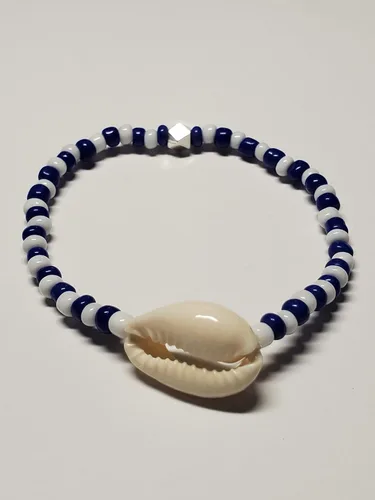 Miniatura 59 de 3 pcs Ilde Cowrie seashell Evil Eye Hamsa Hand Orisha Santeria Pulseras Bracelet Set