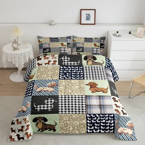 Miniatura 70 de Feelyou Lindo juego de ropa de cama de ajolote para niños y niñas tamaño twin, juego de edredón de salamandra para niños, mujeres y hombres, edredón