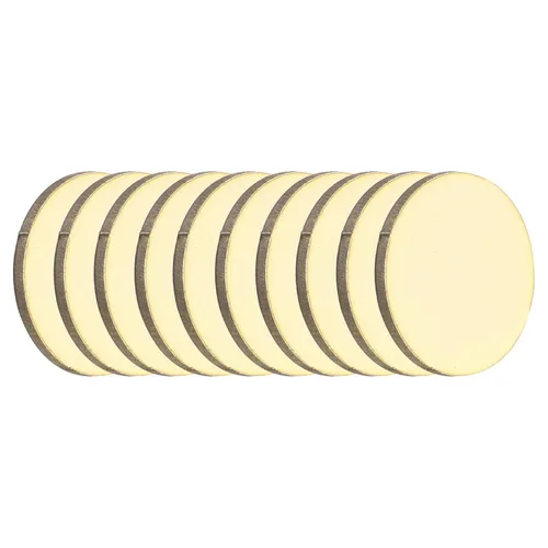Miniatura 44 de MECCANIXITY 2 Piezas Placa Redonda de Latón, 150mm (5.91") de Diámetro Láminas de Cobre Puro, Lámina de Metal de Latón Cobre H62 de 0.5mm