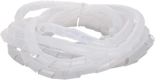 Miniatura 11 de Othmro 1 envoltura de cable en espiral de polietileno de 14 a 19 pies, funda de alambre protectora de abrasión expandible de polietileno de 0.55 4.5