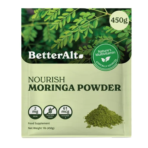 Miniatura 10 de Better Alt Polvo de moringa orgánico, certificado por USDA, polvo de hoja de moringa, perfecto para batidos, té, bebidas y recetas, superalimento