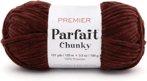 Miniatura 32 de Premier Parfait Hilo Grueso - Súper Voluminoso para Tejer y Hacer Ganchillo, Chenilla, Sunshine