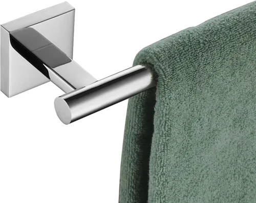 Miniatura 16 de KOKOSIRI Toallero de baño, toallero para baño, cocina, collar de 32 pulgadas, níquel cepillado, acero inoxidable B4005BR-L32