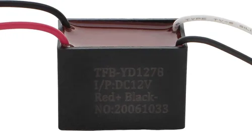 Módulo purificador de aire de ionización bipolar - Generador de iones positivos y negativos de 12 V para instalación de HVAC - Salidas > 4 millones