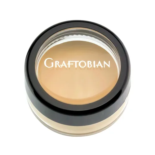 Graftobian Corrector de base HD Crème de 1/4 onzas, fórmula suave y sedosa, neutraliza la decoloración para obtener resultados impecables, perfecto
