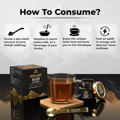 Miniatura 8 de Resina Shilajit pura del Himalaya 75% + ácido fúlvico, más de 85 minerales traza de 17,000 pies del Himalaya – Energía natural, resistencia