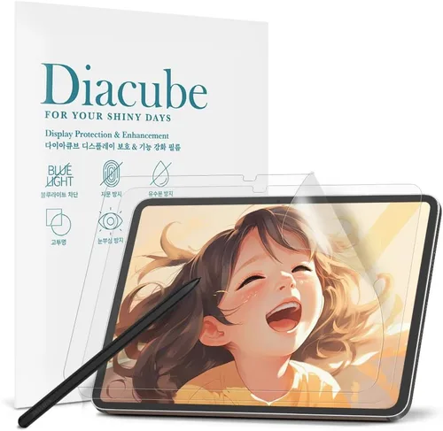 Miniatura 5 de [Paquete de 2] Protector de pantalla Paperfeel para Samsung Galaxy Tab S6 Lite de 10.4 pulgadas (2024/2022/2020), película PET mate antirreflejos