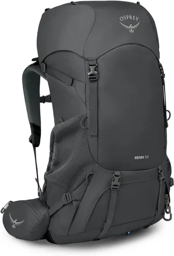 Miniatura 14 de Osprey Renn 50L - Mochila de senderismo para mujer, Azul Cascada/Naranja Melón Cascada Azul/Melón Naranja