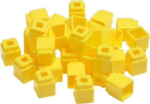 Miniatura 3 de Didax Educational Resources Unifix Cubes, color verde, juego de 100