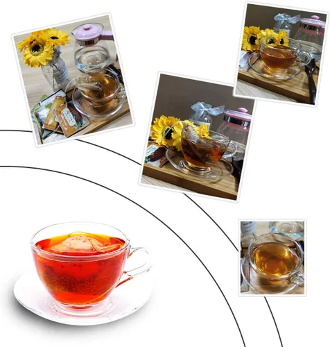 Miniatura 6 de Angooni 300 bolsas de filtro de té desechables con cordón 100% naturales y seguras bolsas de té de hojas sueltas vacías, capacidad de 1 taza