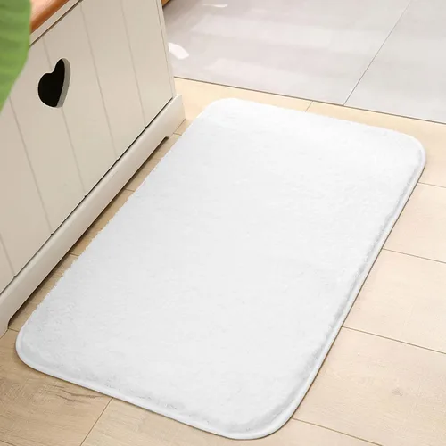 Miniatura 9 de HUHJYUGE Alfombras de baño antideslizantes lavables de 16 x 24 pulgadas, alfombra de baño súper absorbente, lavable a máquina, larga y ultrasuave