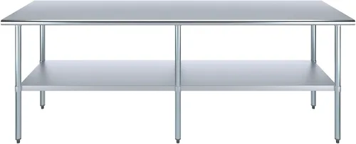 Miniatura 4 de Mesa de trabajo de acero inoxidable, mesa de metal