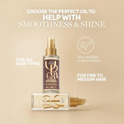 Miniatura 10 de Wella Professionals Oil Reflections Luminous Smoothing + Reflective Luxury Hair Oil Adds Smoothness & Shine Up to 3x Smoother Hair Anti-Frizz