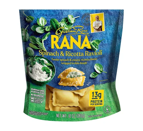 Rana Meal Giovanni - Ravioles de ricotta de espinacas, 10 onzas