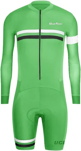 Miniatura 41 de UGLY FROG Traje de triatlón para hombre de manga corta Jersey de piernas cortas Skinsuit Tri Kit Ciclismo Skinsuit Team Bike Ropa