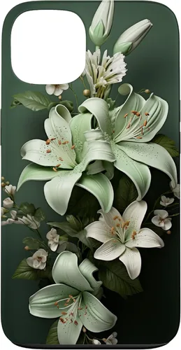 Miniatura 7 de Funda para iPhone 12 mini Sage green Wildflower Aesthetic Flower
