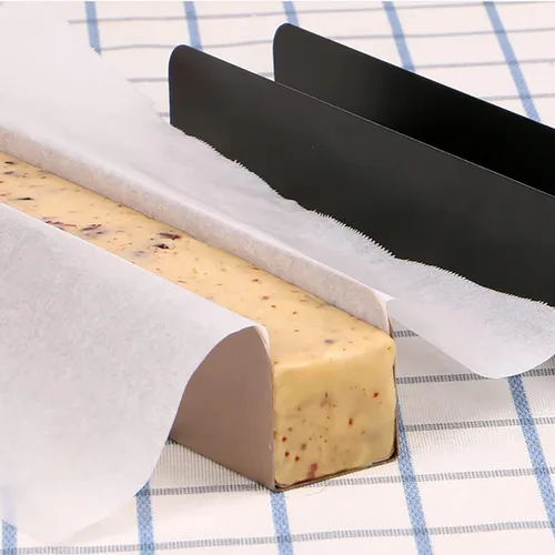 Miniatura 7 de Molde antiadherente en forma de U, molde de pan para baguette, molde para tostadas de baguette, molde rectangular de acero al carbono, moldes