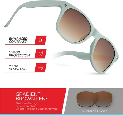 Miniatura 151 de Retro Rewind Lentes de sol para niños y niñas de 3 a 12 años, inastillables, UV400, lentes de sol para niños pequeños