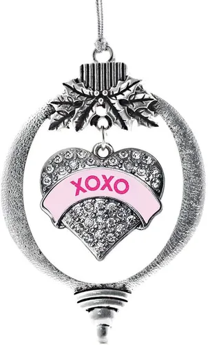 Miniatura 99 de Inspired Silver - Adorno con dije de hermana gemela - Adornos navideños de plata con circonitas cúbicas