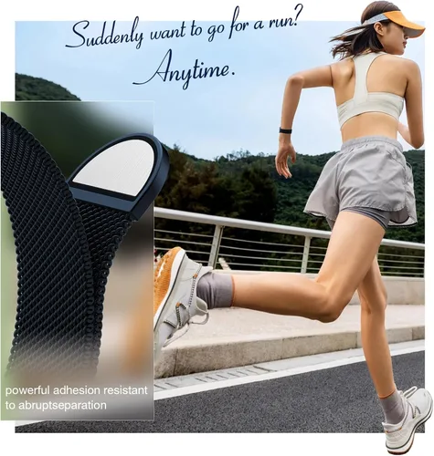 Miniatura 3 de BELONGME Paquete de 3 correas de malla en bucle compatibles con Apple Watch para mujeres y hombres 40mm 41mm 38mm 42mm 44mm 45mm 49mm 46mm Series 11