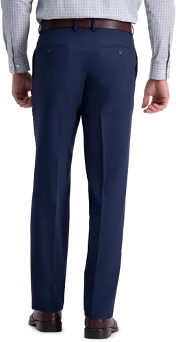 Miniatura 2 de Haggar Pantalones de vestir de alta calidad para hombre, ajuste recto, parte delantera plana, tallas regulares y grandes y altas
