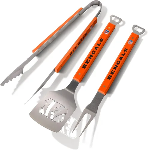 Miniatura 21 de YouTheFan NFL Spirit Series - Juego de barbacoa de 3 piezas
