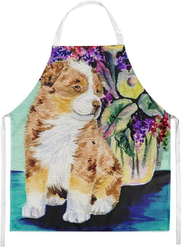 Miniatura 158 de Caroline's Treasures Delantal unisex Suzanne Staines Dogs Pastor australiano 8283