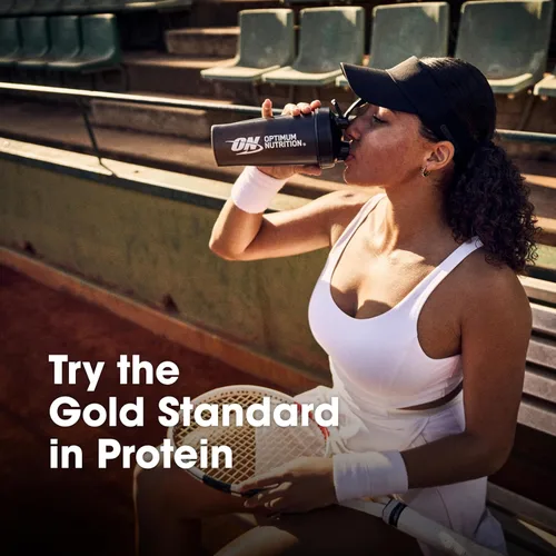 Miniatura 8 de Optimum Nutrition Gold Standard 100% proteína de suero en polvo, chocolate doble rico, 1.98 libras (el embalaje puede variar)