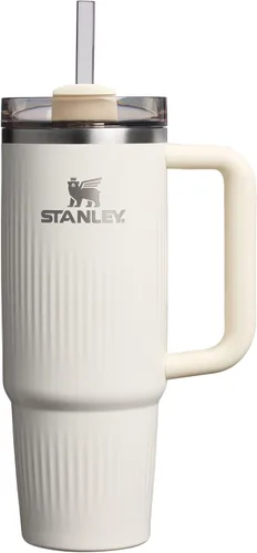 Miniatura 47 de Stanley Quencher H2.0 - Vaso de acero inoxidable con asa, pajilla y tapa FlowState giratoria de 3 posiciones; aislamiento térmico, sin BPA; apto
