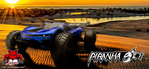 Miniatura 5 de Redcat Racing Piranha-TR-10 Piranha Tr10 Truggy, Azul