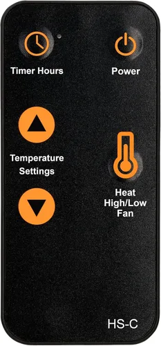 Miniatura 8 de Compatible con estufa eléctrica de sobretensión de calor, calentador de estufa eléctrica de control remoto por infrarrojos, torre de alimentación