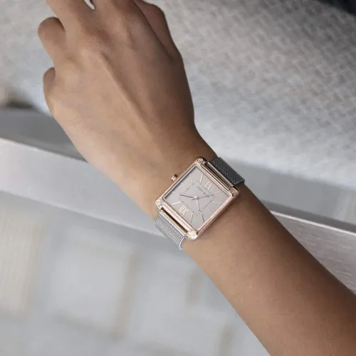 Miniatura 2 de Nine West Reloj de pulsera de malla para mujer