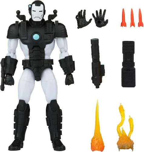 Miniatura 5 de Marvel Legends Series War Machine - Figura de acción de Iron Man de 6 pulgadas, 6 accesorios, multicolor, F3448