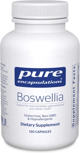 Miniatura 8 de Pure Encapsulations Suplemento de Boswellia - para la salud de las articulaciones, GI y tejido conectivo - Apoya las articulaciones sanas y la salud