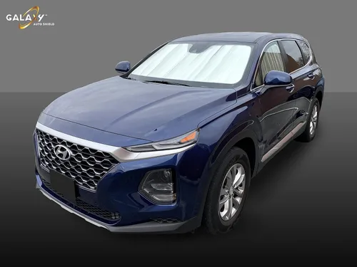 Miniatura 3 de GalaxyAutoShield - Parasol reflectante de ajuste personalizado para Hyundai Santa Fe SUV 2019, 2020, 2021, 2022, 2023, Hyundai Santa Fe, accesorios