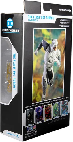 Miniatura 10 de McFarlane Toys DC Multiverse The Flash 'Hot Pursuit' - Figura de acción de 7 pulgadas