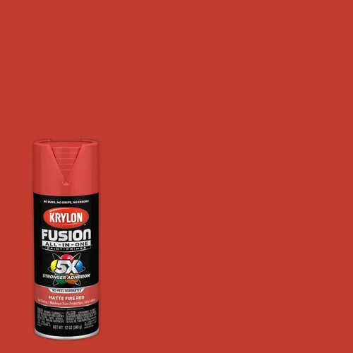 Miniatura 103 de Krylon Fusion - Pintura en aerosol adhesiva todo en uno para uso en interiores y exteriores, 12 onzas, aluminio