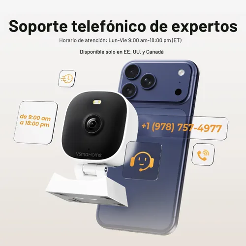 Miniatura 3 de Cámaras 2K para seguridad del hogar, interior/exterior para monitoreo de bebés/ancianos/mascotas con aplicación de teléfono, Plug & Play con cable