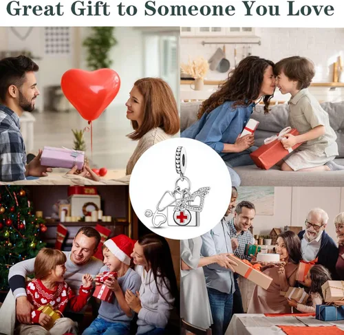 Miniatura 5 de Parmuz Dije de plata de ley 925 para pulsera collar colgante amor mamá océano viajes mariposa fiesta cumpleaños abalorios joyería de regalo