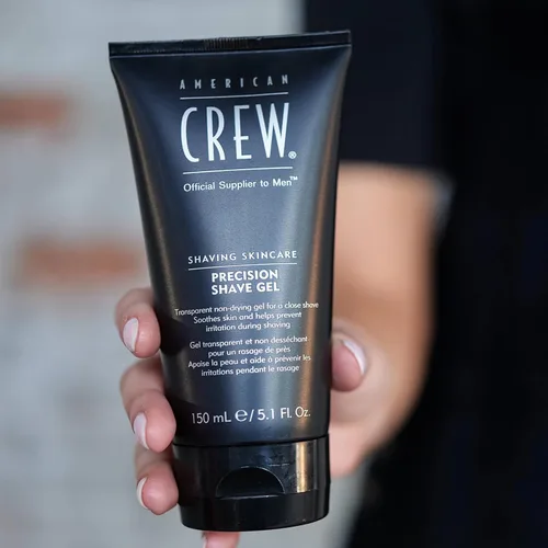 Miniatura 4 de American Crew Gel de afeitado para hombres, fórmula hidratante no espumante para afeitado cercano y protege de la irritación para el tipo de barba